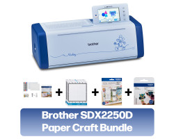 Brother ScanNCut SDX2250D + Paper Craft Bundle Brother ScanNCut SDX2250D + Paper Craft Bundle
