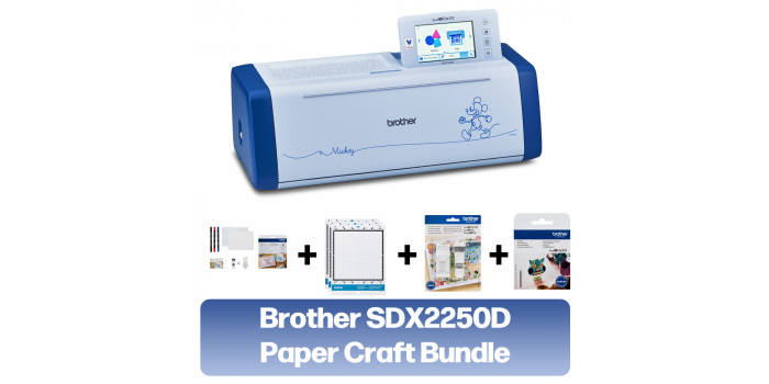 Brother ScanNCut SDX2250D + Paper Craft Bundle Brother ScanNCut SDX2250D + Paper Craft Bundle