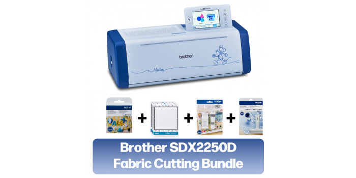 Brother ScanNCut SDX2250D + Fabric Cutting Bundle Brother ScanNCut SDX2250D + Fabric Cutting Bundle