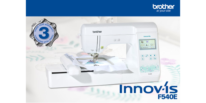 Brother Innov-is F540E Embroidery Machine Brother Innov-is F540E Embroidery Machine