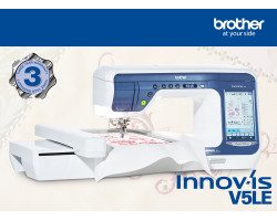 Brother INNOV-IS V5LE Sewing & Embroidery Machine Brother INNOV-IS V5LE Sewing & Embroidery Machine