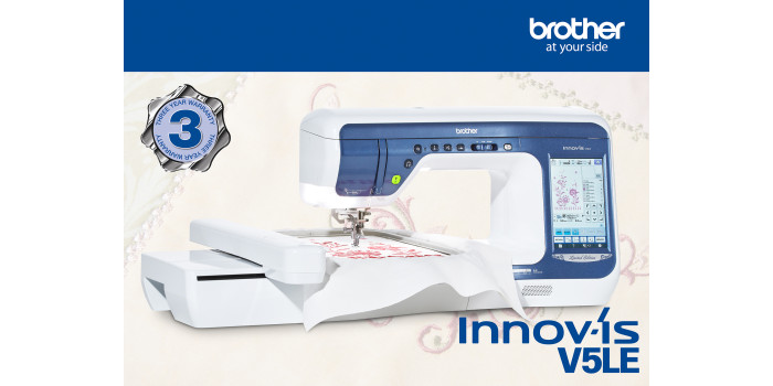 Brother INNOV-IS V5LE Sewing & Embroidery Machine Brother INNOV-IS V5LE Sewing & Embroidery Machine