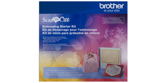 Brother ScanNCut Embossing Starter Kit CAEBSKIT1 Brother ScanNCut Embossing Starter Kit CAEBSKIT1