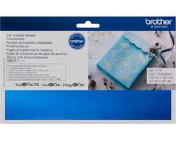 Brother ScanNCut Foil Sheets CAFTSBLU1 - Blue Brother ScanNCut Foil Sheets CAFTSBLU1 - Blue