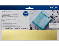 Brother ScanNCut Foil Transfer Sheets CAFTSGLD1 - Gold Brother ScanNCut Foil Transfer Sheets CAFTSGLD1 - Gold