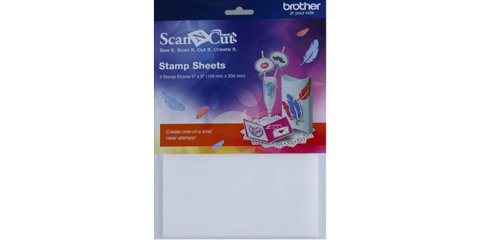 Brother ScanNCut Silicone Stamp Sheets CASTPS1 Brother ScanNCut Silicone Stamp Sheets CASTPS1